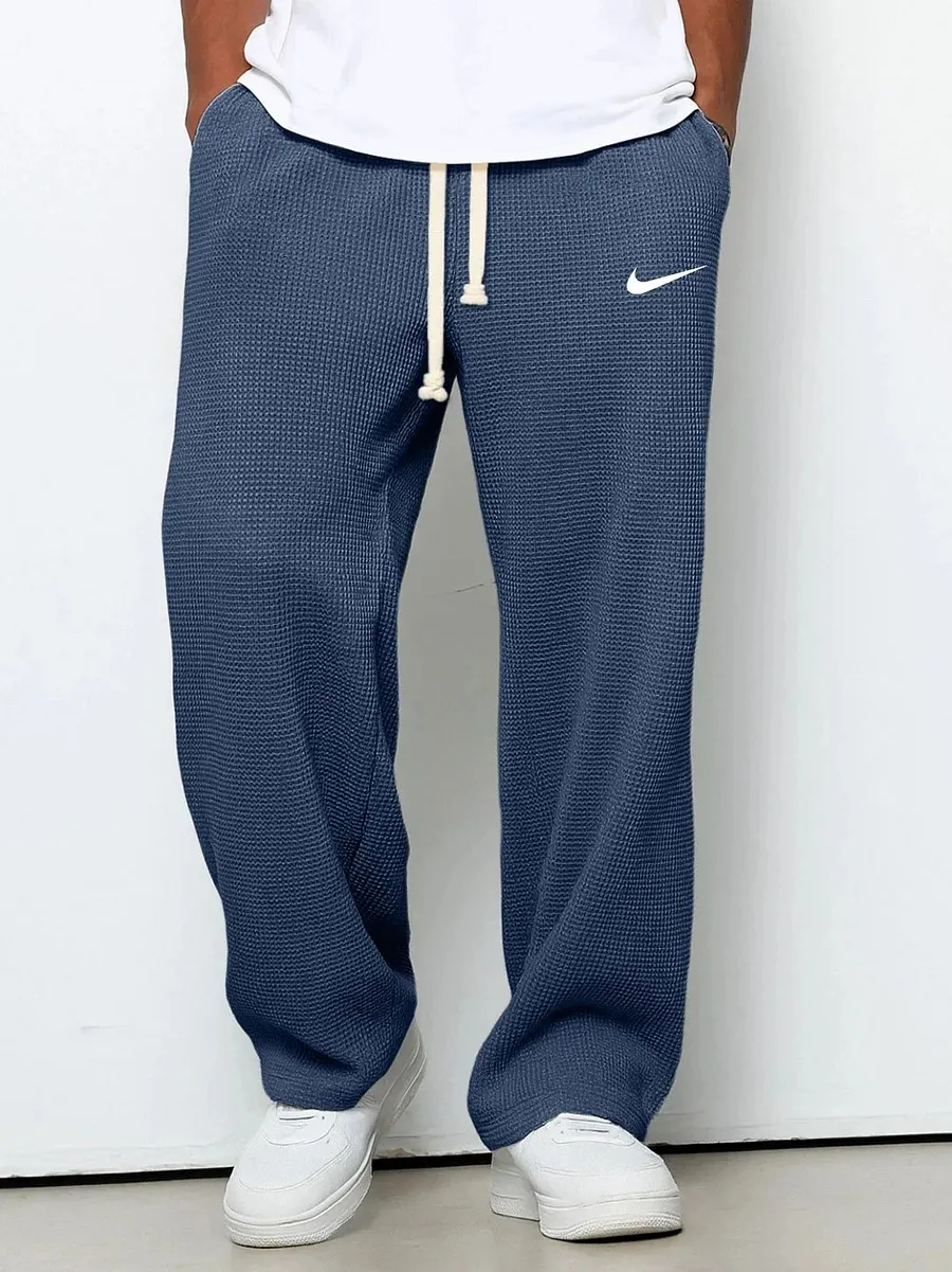 NK New Drawstring Elastic Casual Pants
