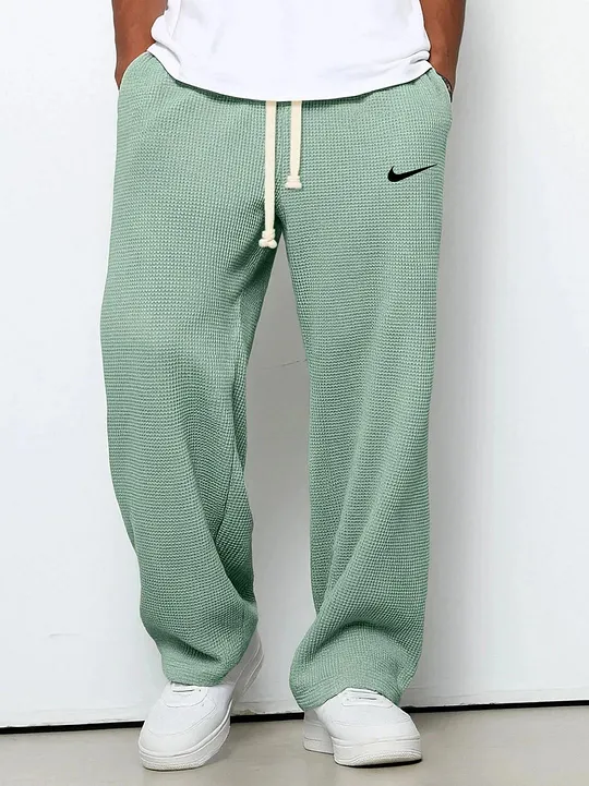 NK New Drawstring Elastic Casual Pants