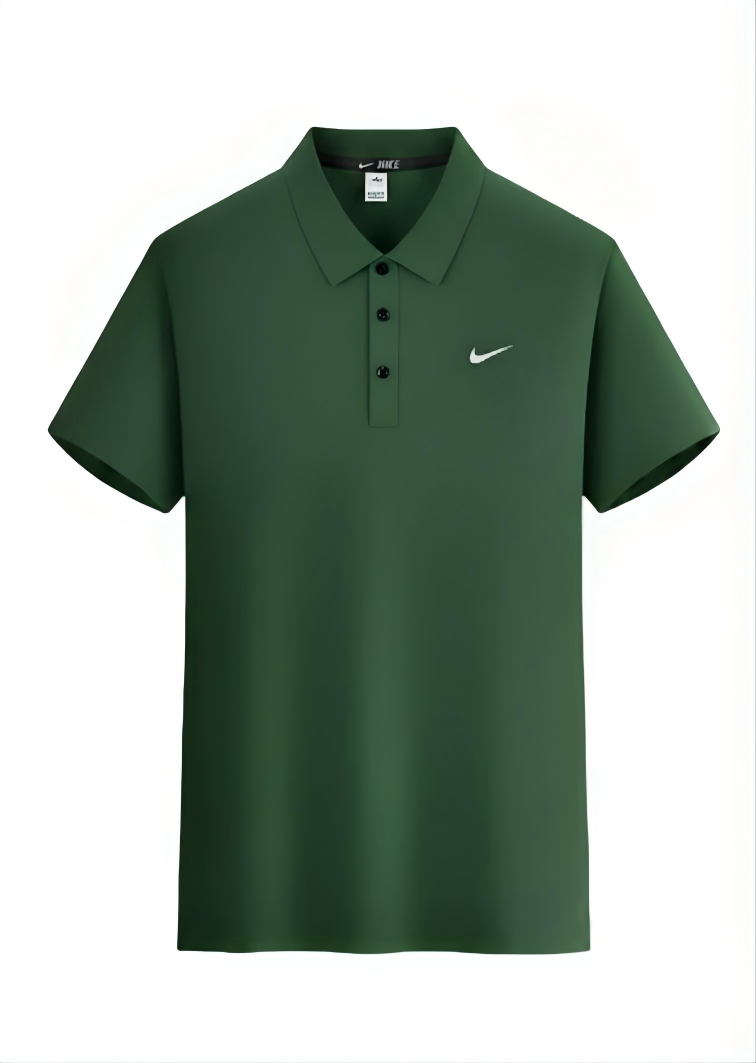 Men's Polo Shirt – Embroidered Short-Sleeve Business-Casual Golf Top