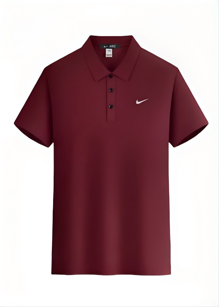 Men's Polo Shirt – Embroidered Short-Sleeve Business-Casual Golf Top