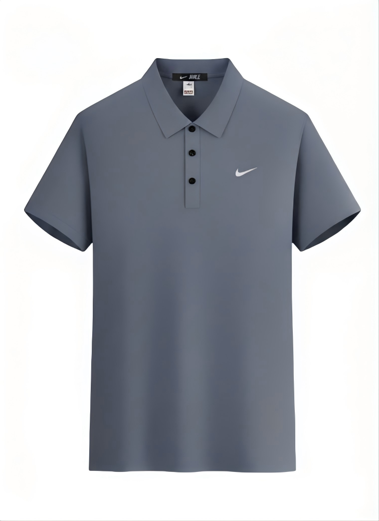Men's Polo Shirt – Embroidered Short-Sleeve Business-Casual Golf Top