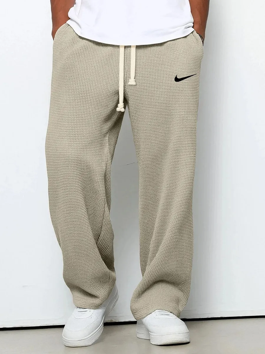 NK New Drawstring Elastic Casual Pants