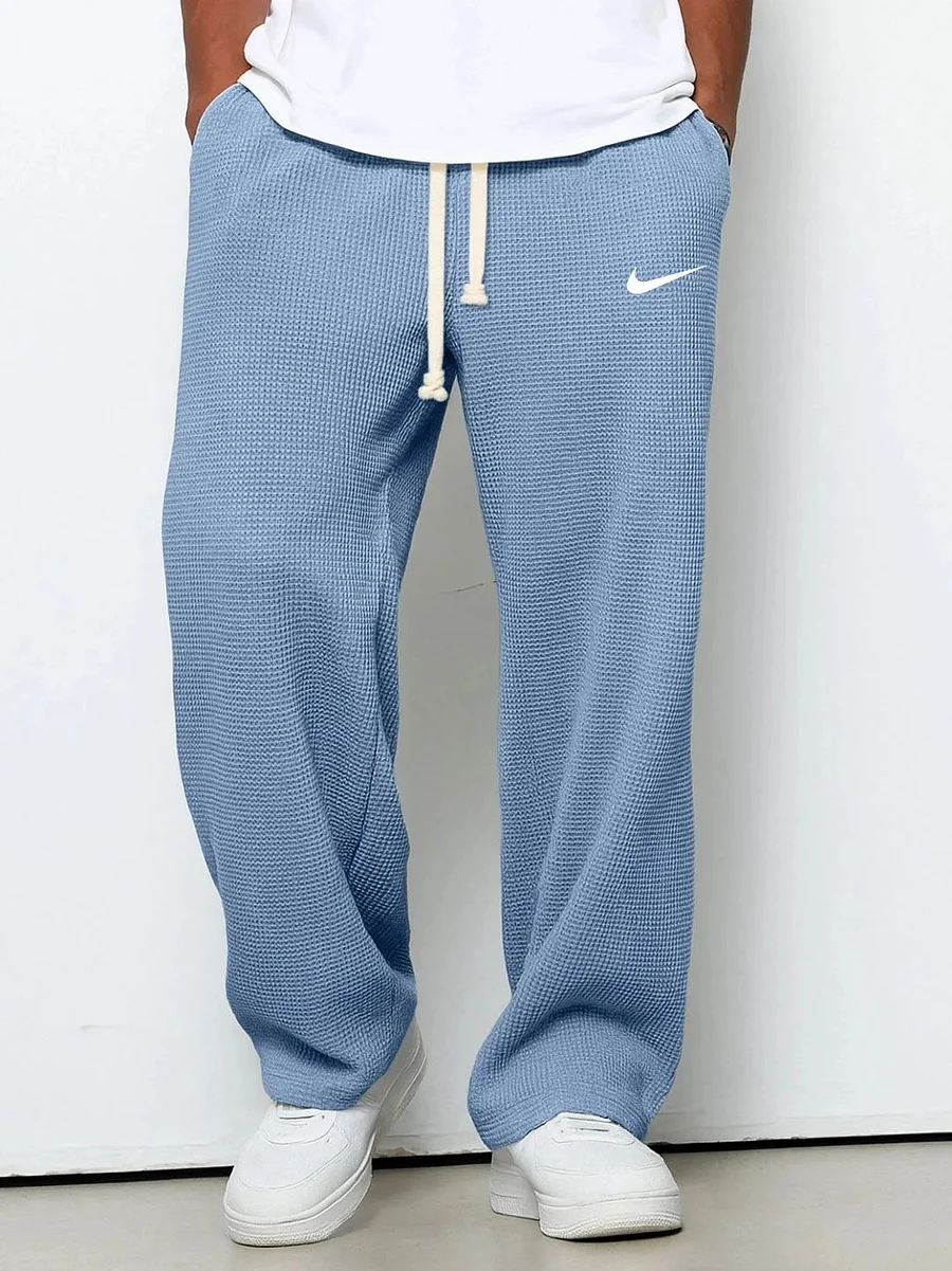 NK New Drawstring Elastic Casual Pants