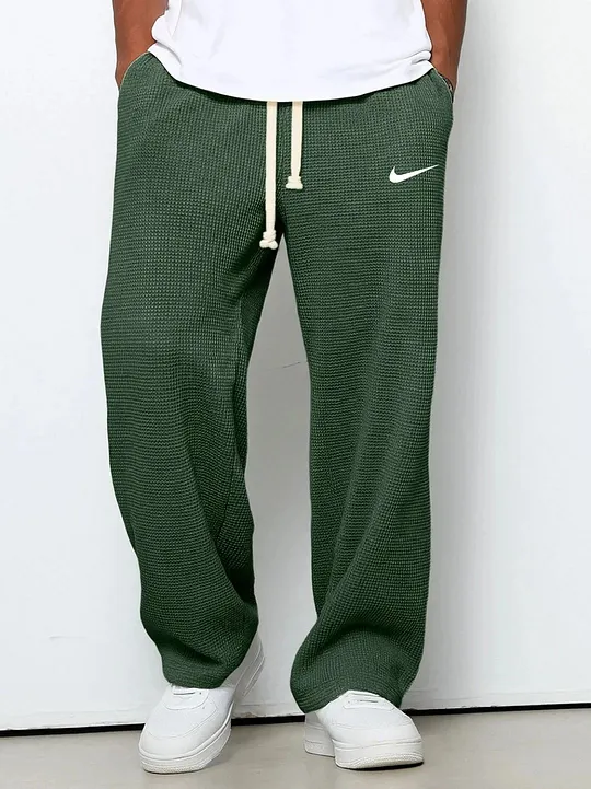 NK New Drawstring Elastic Casual Pants